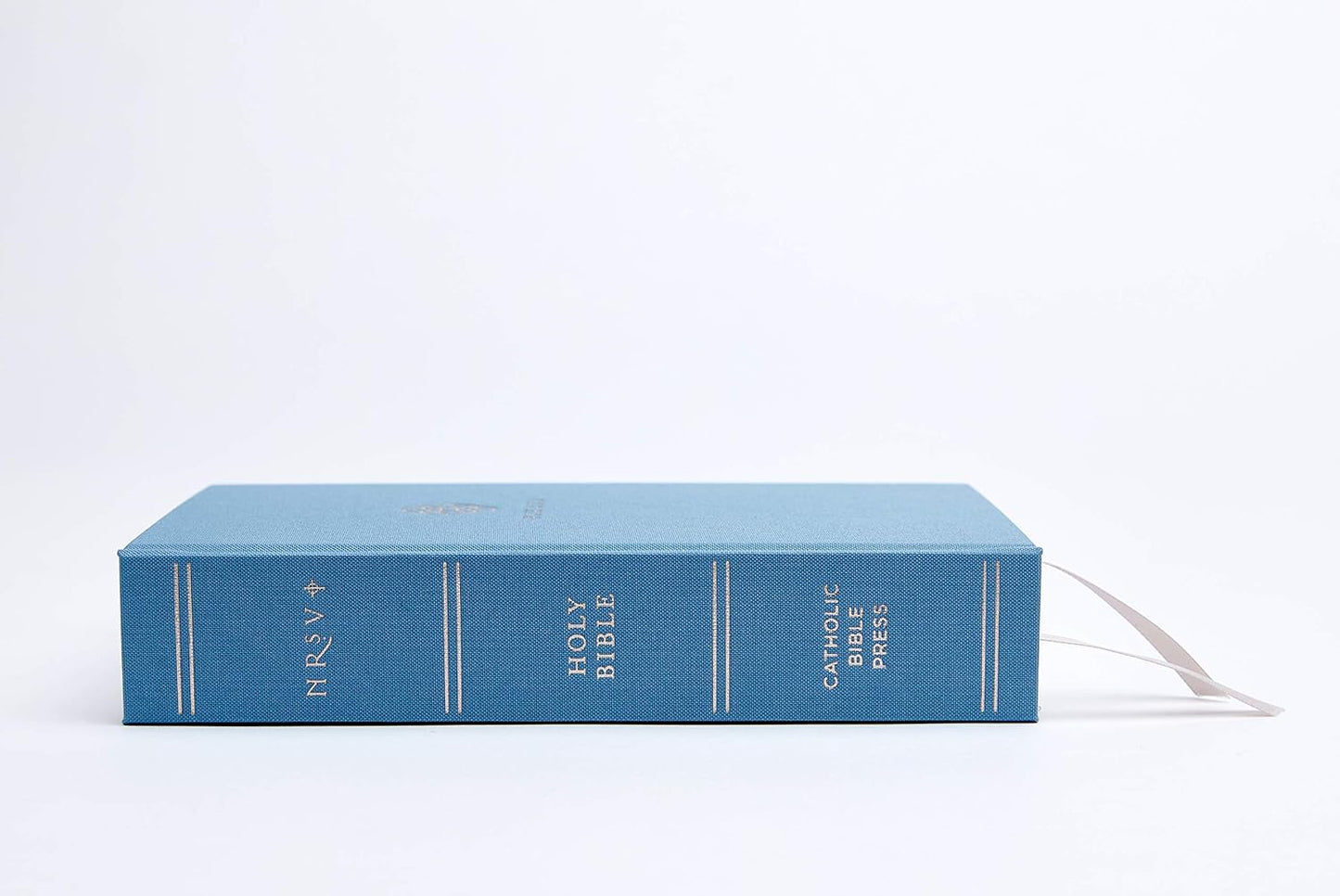 NRSV, Catholic Bible, Journal Edition, Cloth over Board, Blue, Comfort Print: Holy Bible