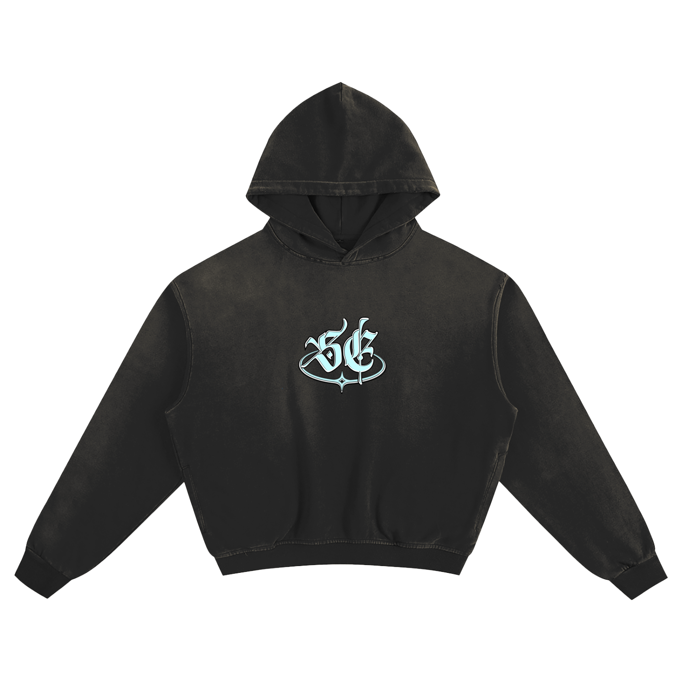 SaintsEdge Essential Sunfade Boxy Hoodie