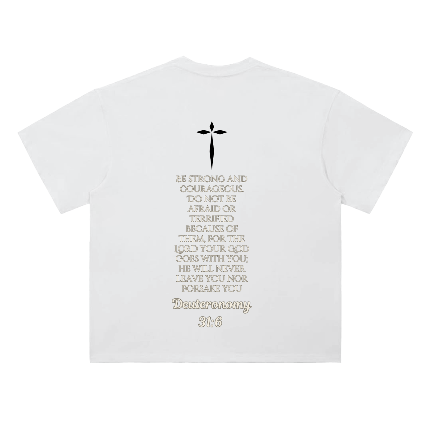 Heavyweight Drop Shoulder Cotton T-Shirt