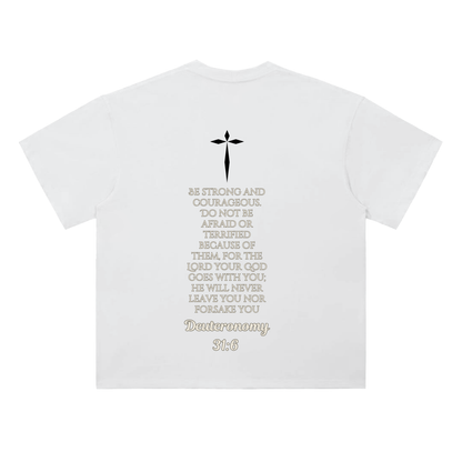 Heavyweight Drop Shoulder Cotton T-Shirt