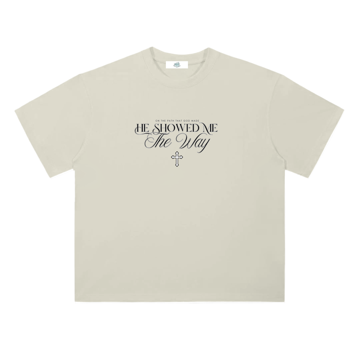 Heavyweight Drop Shoulder Cotton T-Shirt