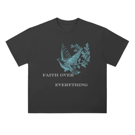 Heavyweight Drop Shoulder Cotton T-Shirt