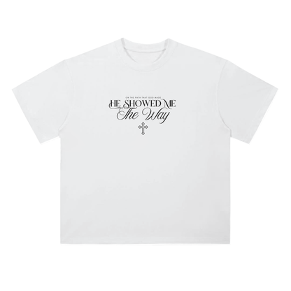 Heavyweight Drop Shoulder Cotton T-Shirt