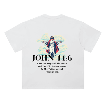 Heavyweight Drop Shoulder Cotton T-Shirt