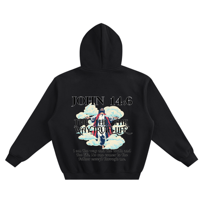 Fleeced Boxy Hoodie