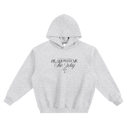 Fleeced Boxy Hoodie