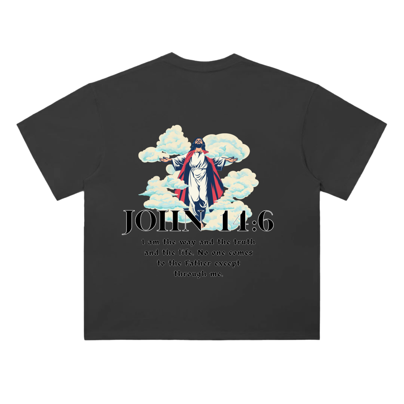 Heavyweight Drop Shoulder Cotton T-Shirt