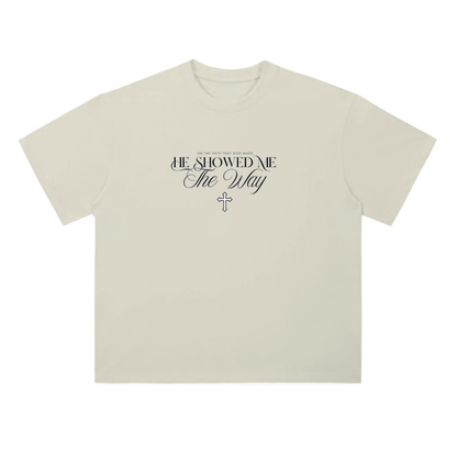 Heavyweight Drop Shoulder Cotton T-Shirt